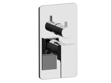 VITA DUE 35541A - Single handle shower mixer with diverter by Rubinetterie Frattini - view 2